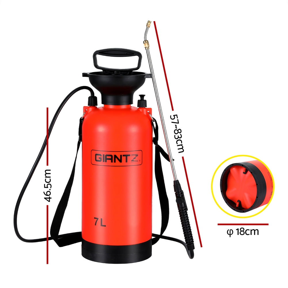 Marlook Weed Sprayer Pressure 7L Shoulder Garden Spray