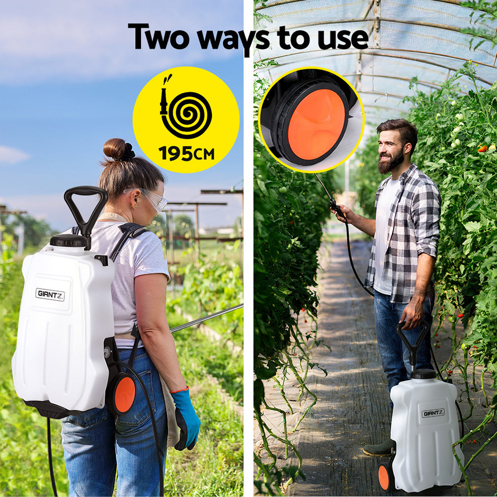 Marlook Weed Sprayer Electric 20L Backpack Trolley