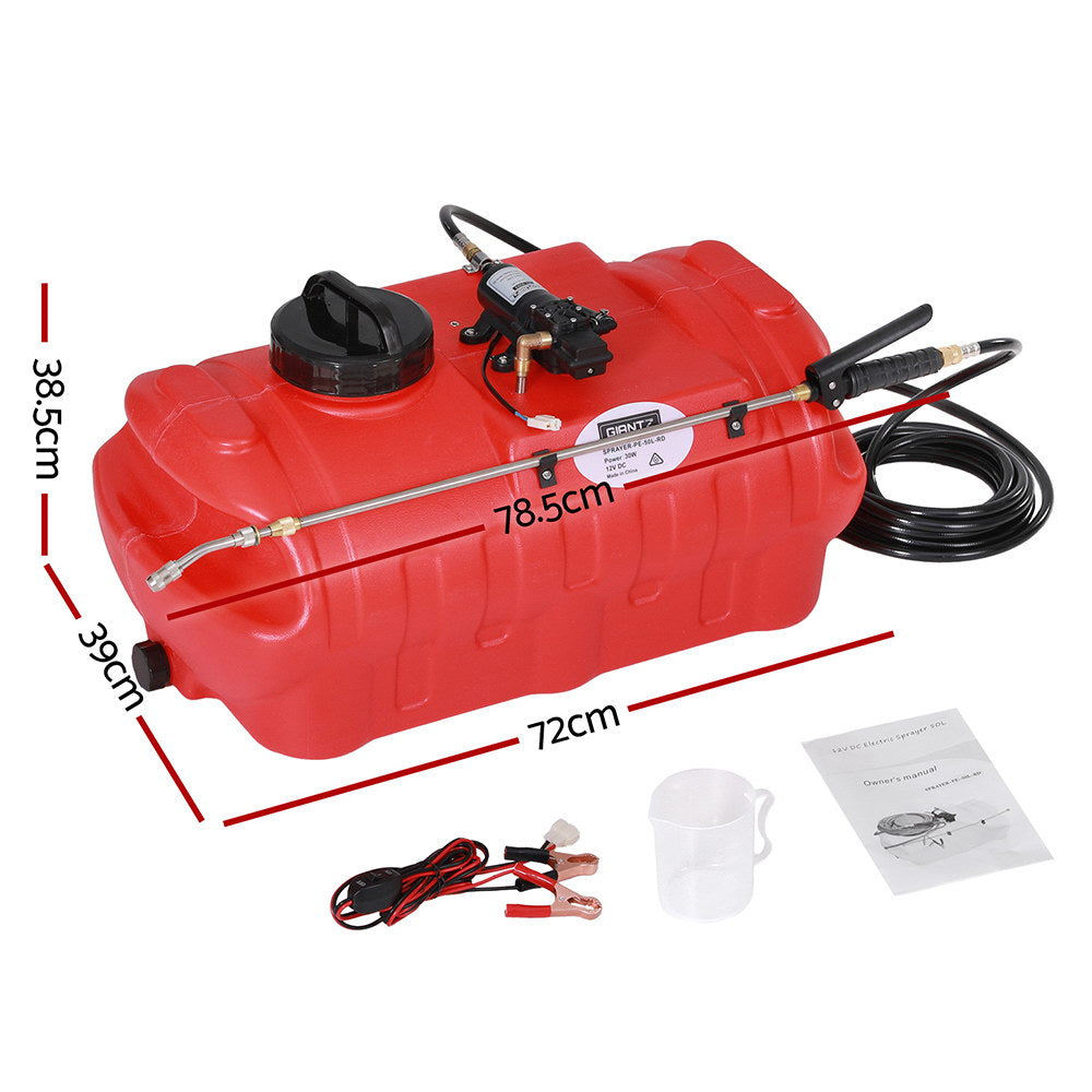 Marlook 50L Weed Sprayer Boom Pump Spot Spray