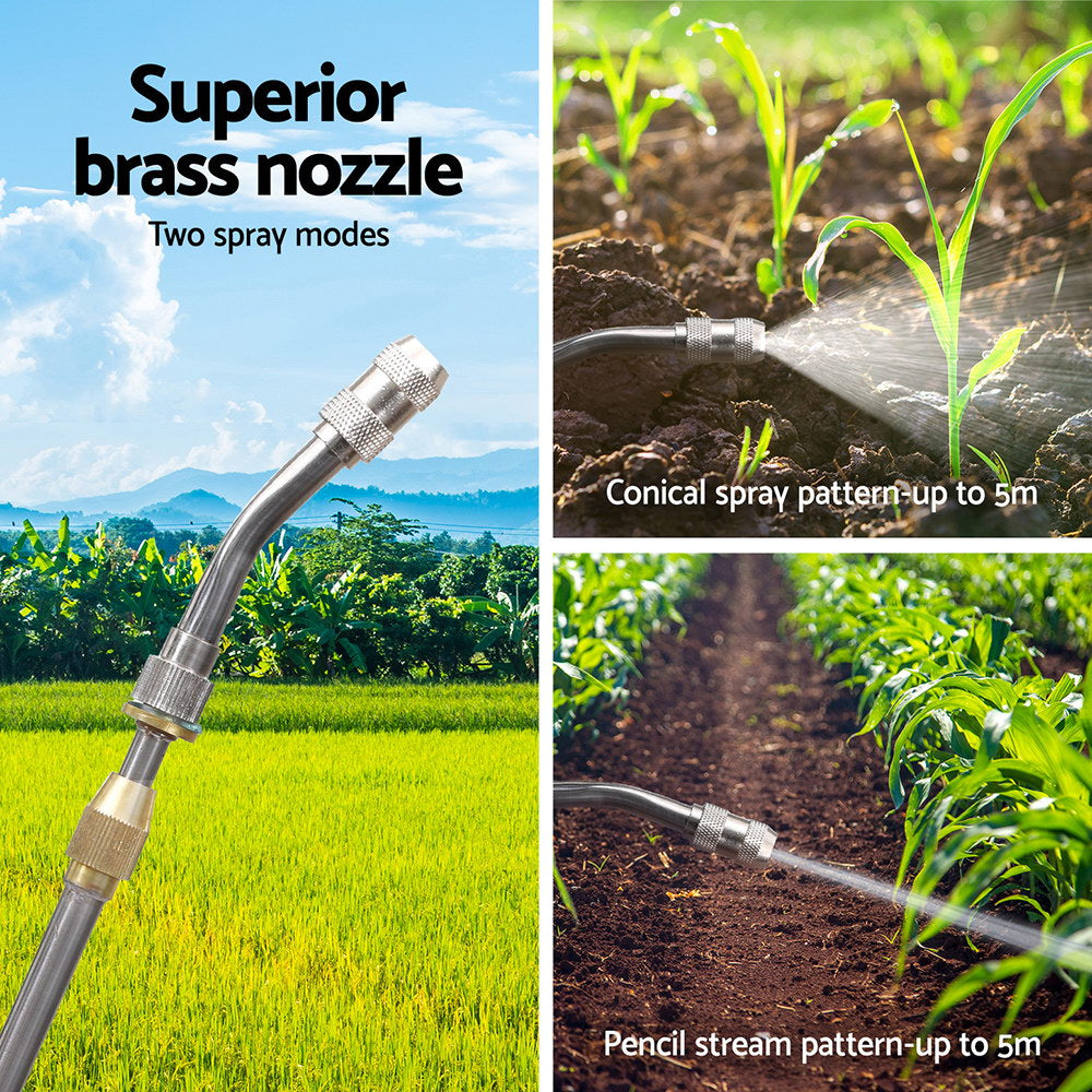 Marlook 50L Weed Sprayer Boom Pump Spot Spray