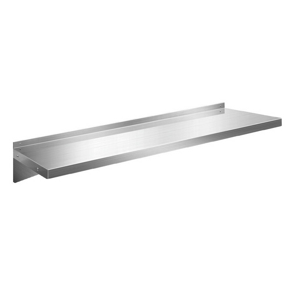 Marlook 1200mm Stainless Steel Kitchen Wall Shelf Mounted Rack