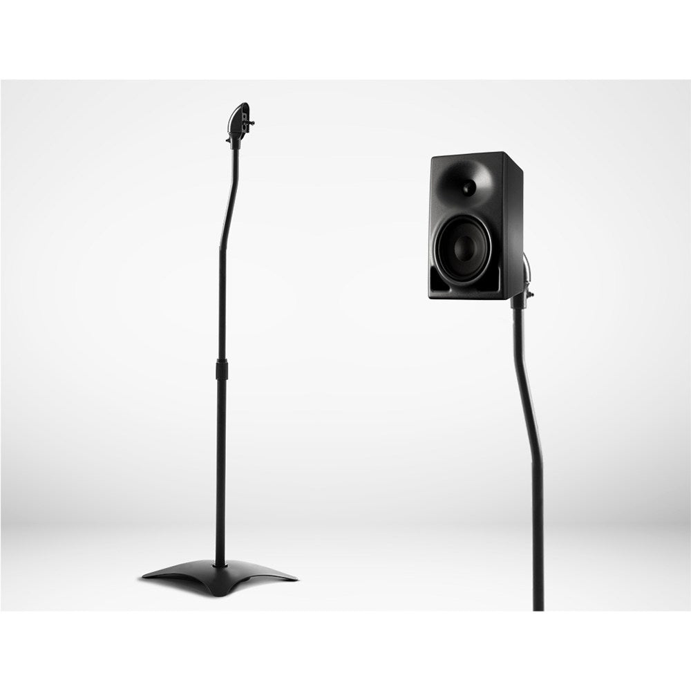 Marlook Speaker Stand 75-112cm Adjustable Height Surround Sound Studio Home 2pcs