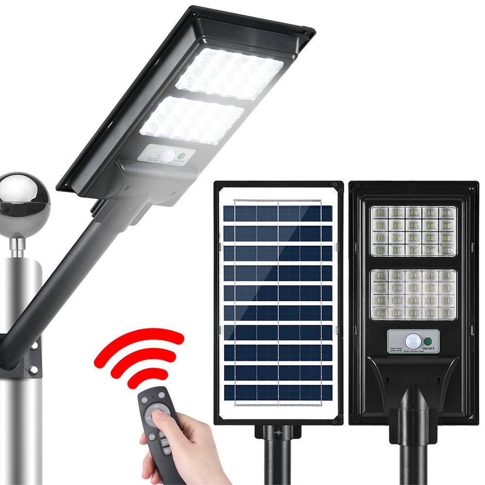 Marlook 160 LED Solar Street Light Flood Motion Sensor Remote