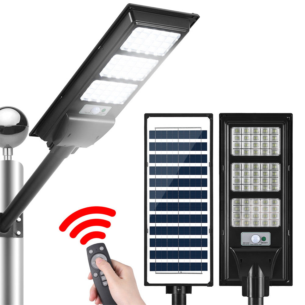 Marlook 240 LED Solar Street Light Flood Motion Sensor Remote