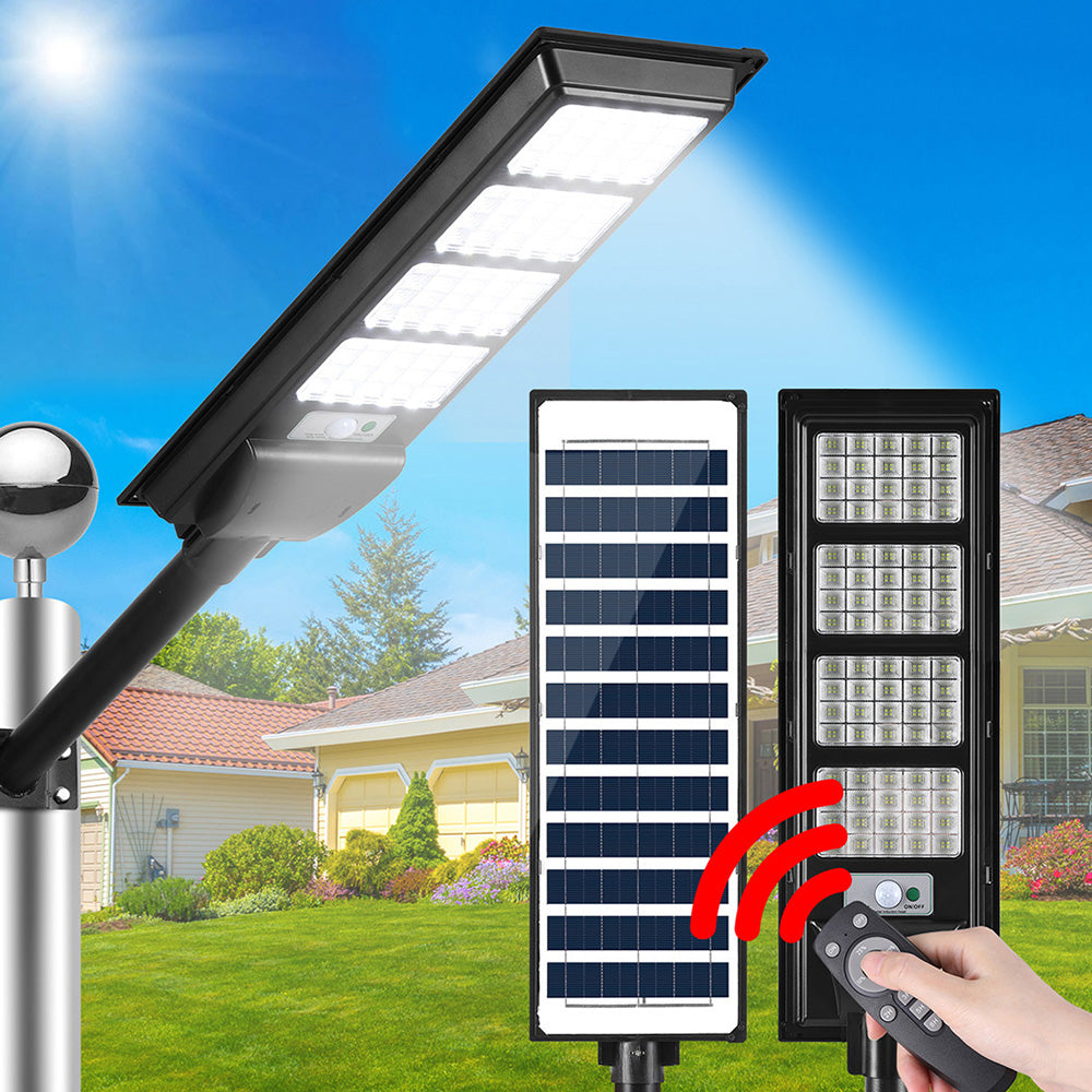 Marlook 320 LED Solar Street Light Flood Motion Sensor Remote