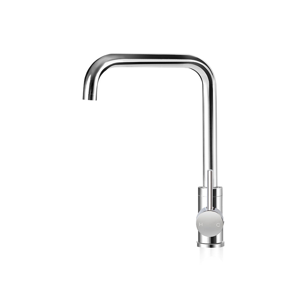 Marlook Kitchen Mixer Tap Mixer Rectangle Sink Faucet Basin Laundry Chrome