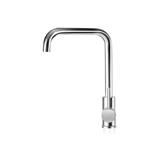 Marlook Kitchen Mixer Tap Mixer Rectangle Sink Faucet Basin Laundry Chrome