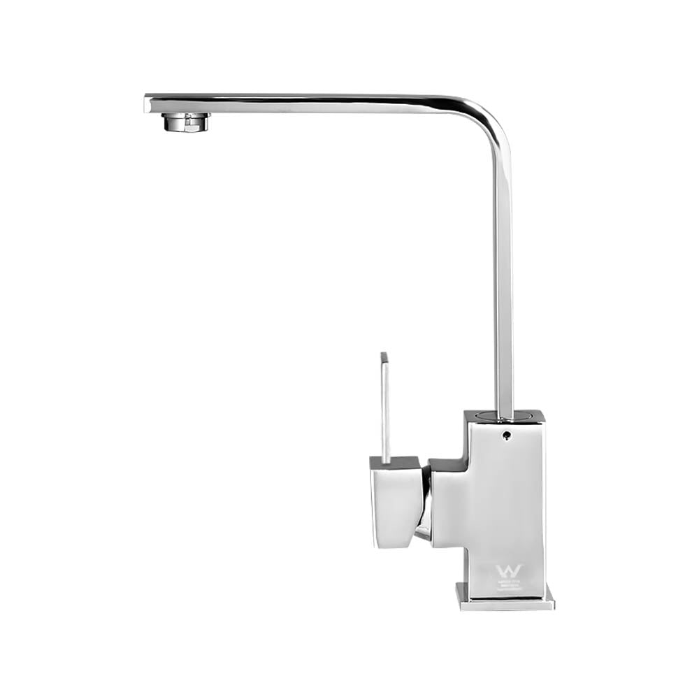 Marlook Kitchen Mixer Tap Mixer Square Sink Faucet Basin Laundry Chrome