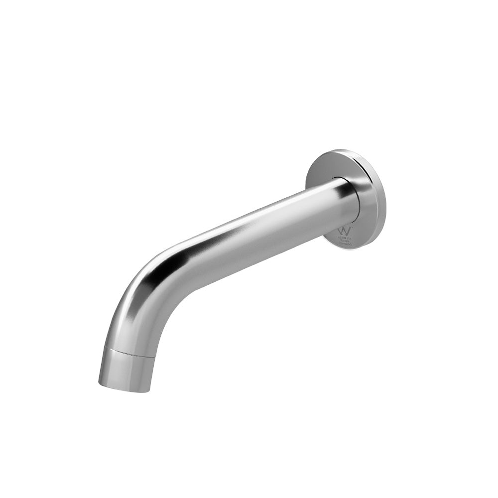 Marlook Bathroom Mixer Spout Wall Bath Tap Round Shower Bathtub Chrome