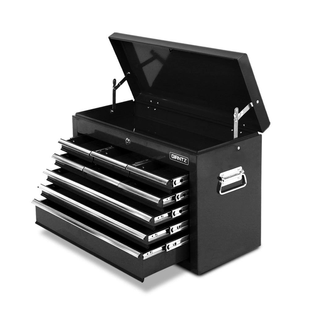 Marlook 9 Drawer Tool Box Cabinet Chest Toolbox Storage Garage Organiser Black