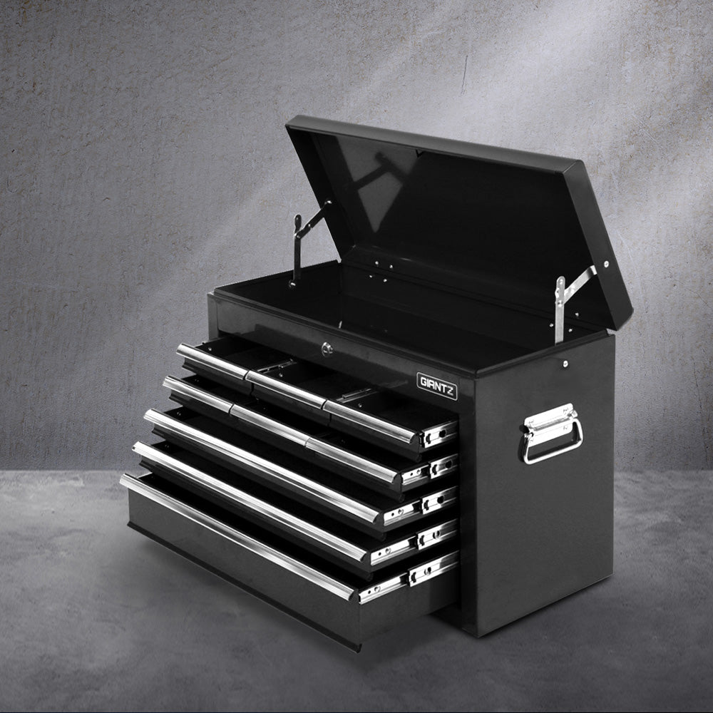 Marlook 9 Drawer Tool Box Cabinet Chest Toolbox Storage Garage Organiser Black