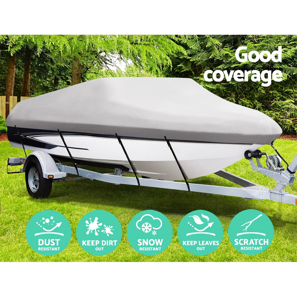 Marlook 14- 16ft Boat Cover Trailerable Marine Grade 600D