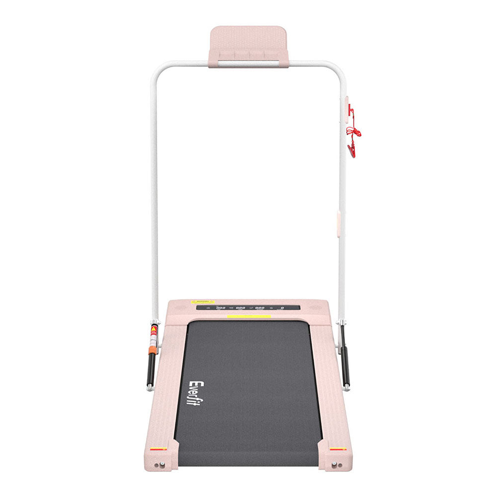 Marlook Treadmill Electric Walking Pad Under Desk Home Gym Fitness 400mm Pink