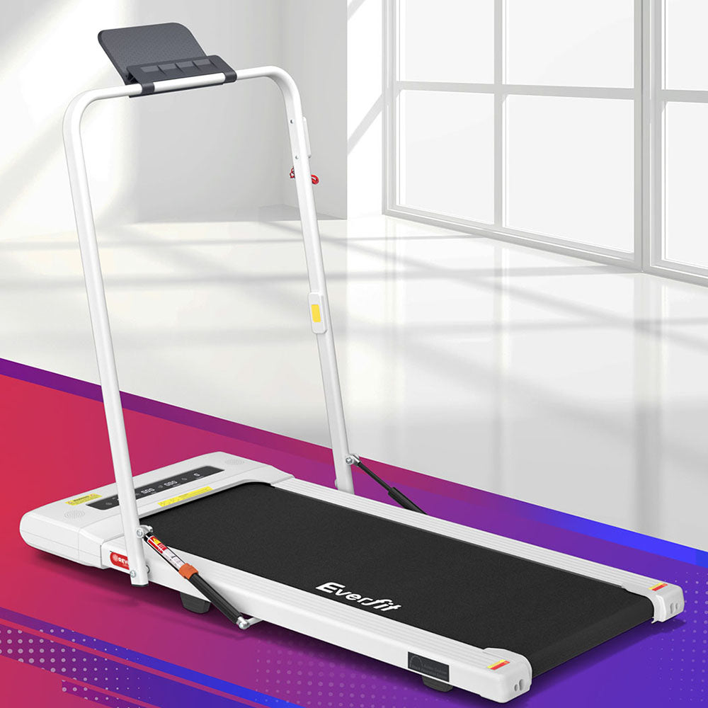 Marlook Treadmill Electric Walking Pad Under Desk Home Gym Fitness 400mm White