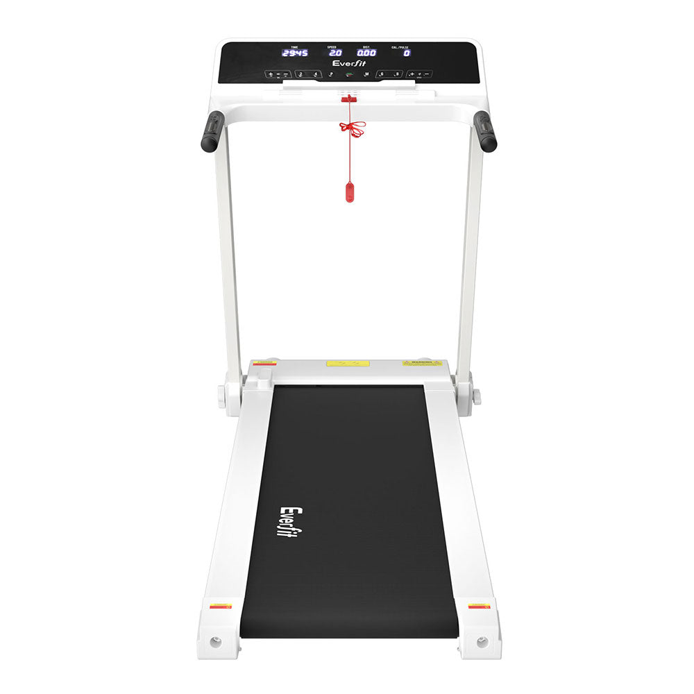 Marlook Treadmill Electric Home Gym Fitness Exercise Knob Foldable 420mm White