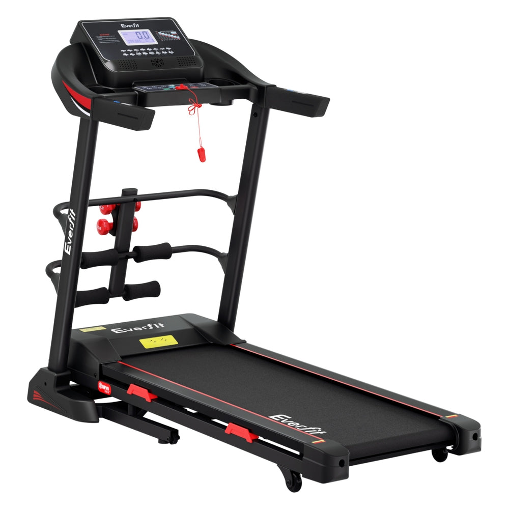 Marlook Treadmill Electric Home Gym Fitness Exercise Machine w/ Sit Up Bar 450mm