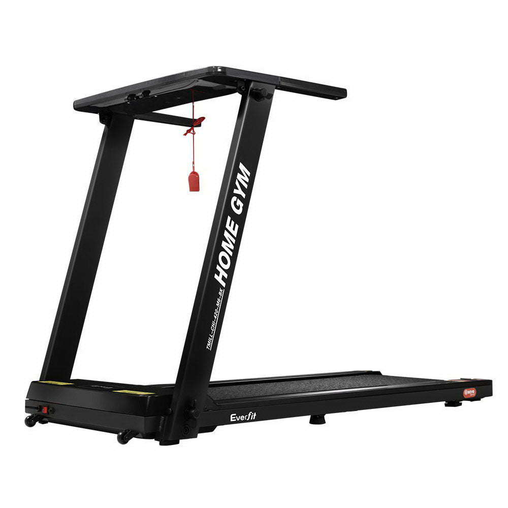 Marlook Treadmill Electric Home Gym Fitness Exercise Fully Foldable 420mm Black
