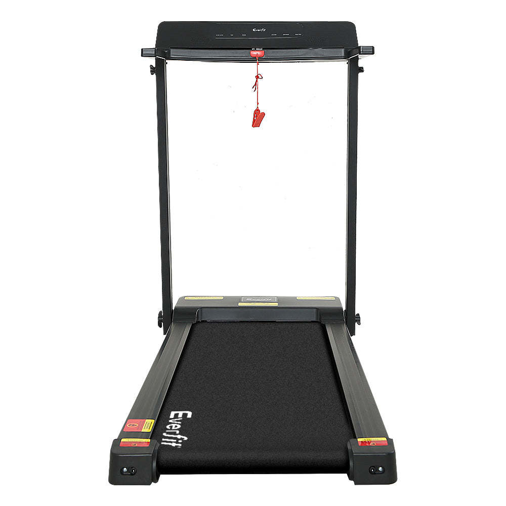 Marlook Treadmill Electric Home Gym Fitness Exercise Fully Foldable 450mm Black