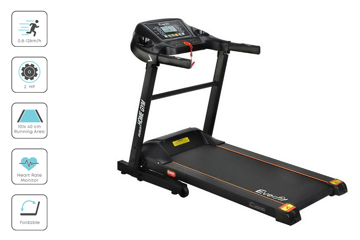 Marlook Treadmill Electric Home Gym Fitness Exercise Machine Foldable 400mm