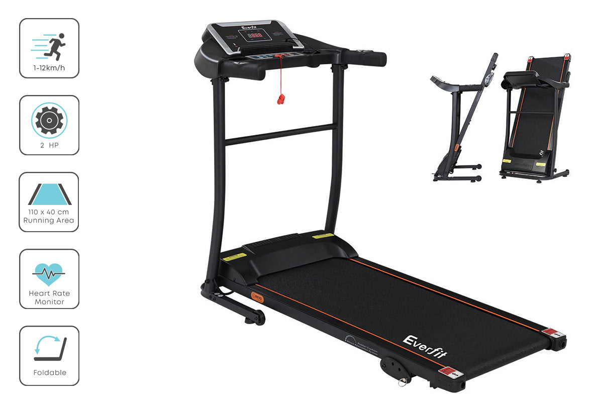 Marlook Treadmill Electric Home Gym Fitness Exercise Machine Incline 400mm