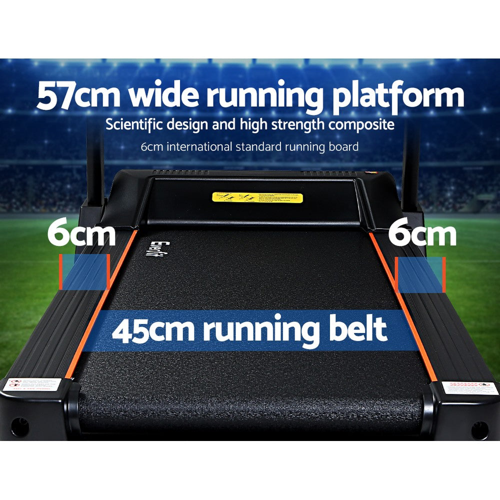 Marlook Treadmill Electric Auto Level Incline Home Gym Fitness Exercise 450mm
