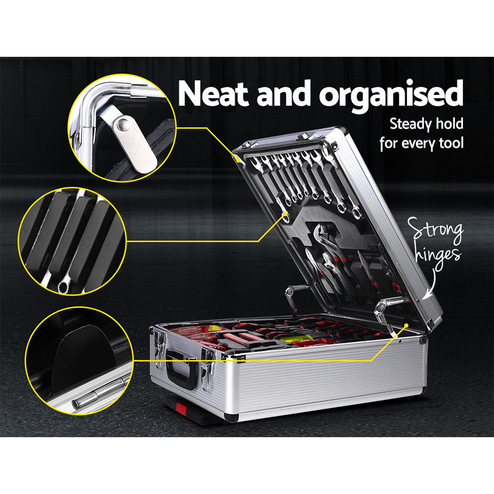 Marlook 786pcs Tool Kit Trolley Case Mechanics Box Toolbox Portable DIY Set