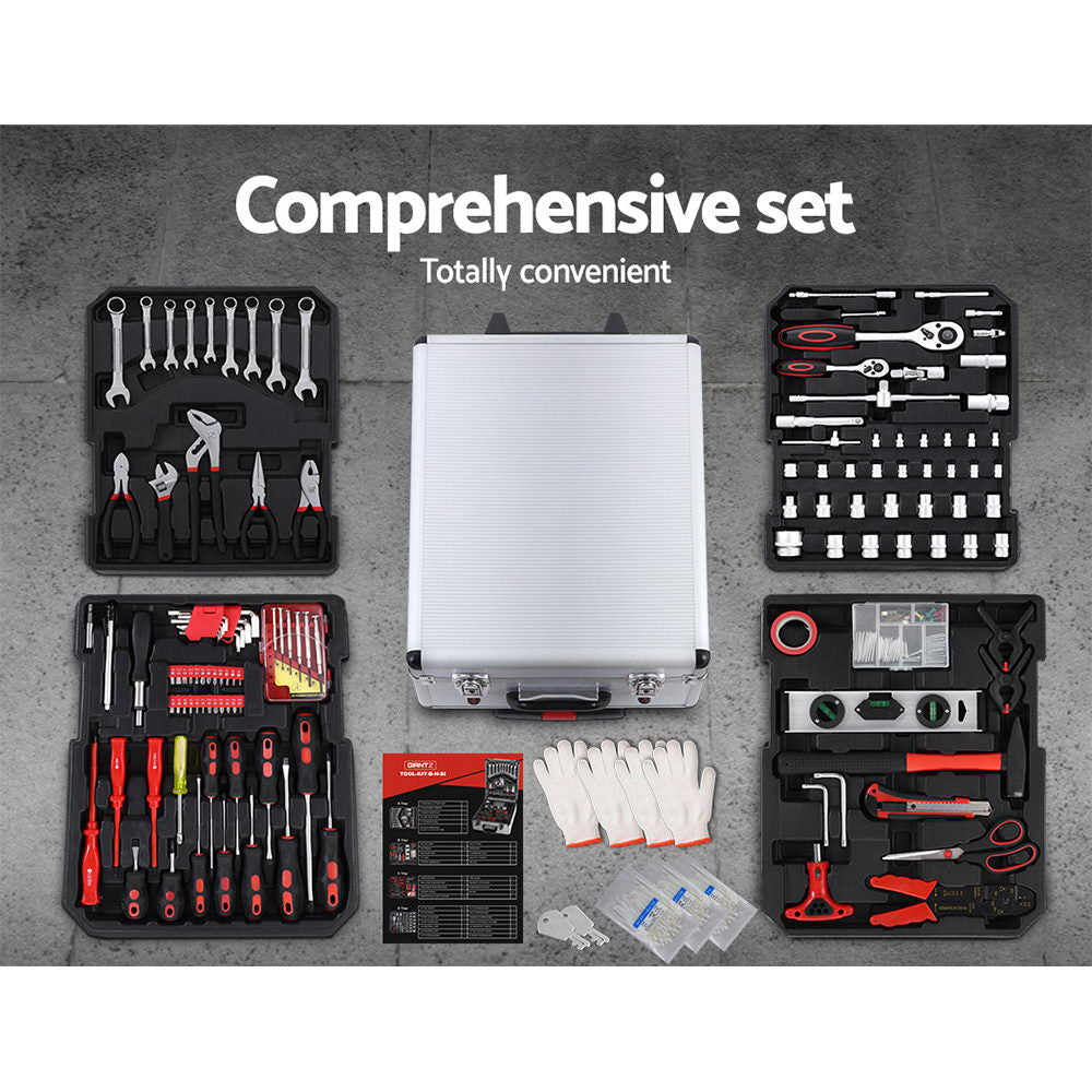 Marlook 786pcs Tool Kit Trolley Case Mechanics Box Toolbox Portable DIY Set