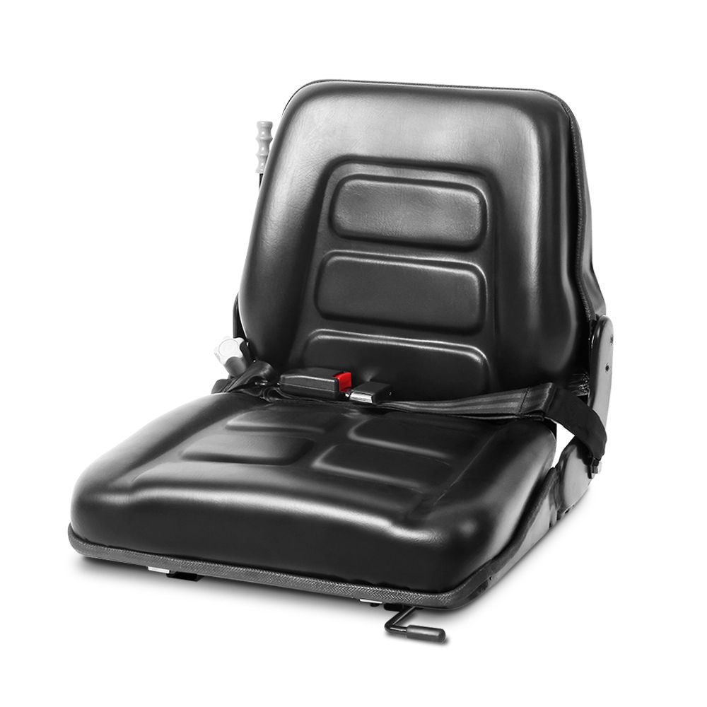 Marlook Tractor Seat Forklift Excavator Universal Backrest Truck PU Chair