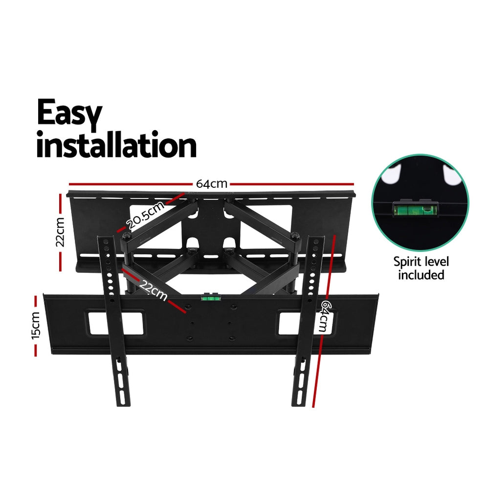 Marlook TV Wall Mount Bracket for 32"-70" LED LCD Full Motion Dual Strong Arms