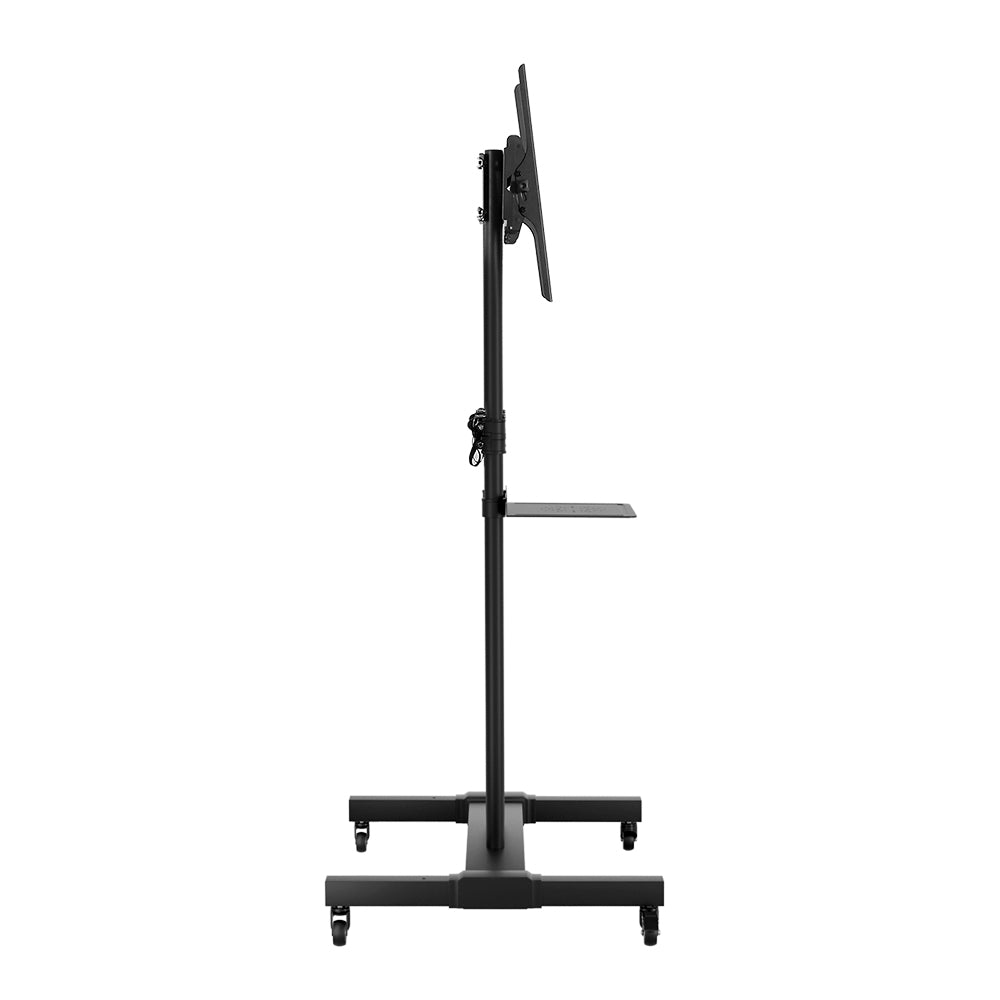 Marlook Mobile TV Stand for 23"-65" TVs Mount Bracket Portable Solid Trolley Cart