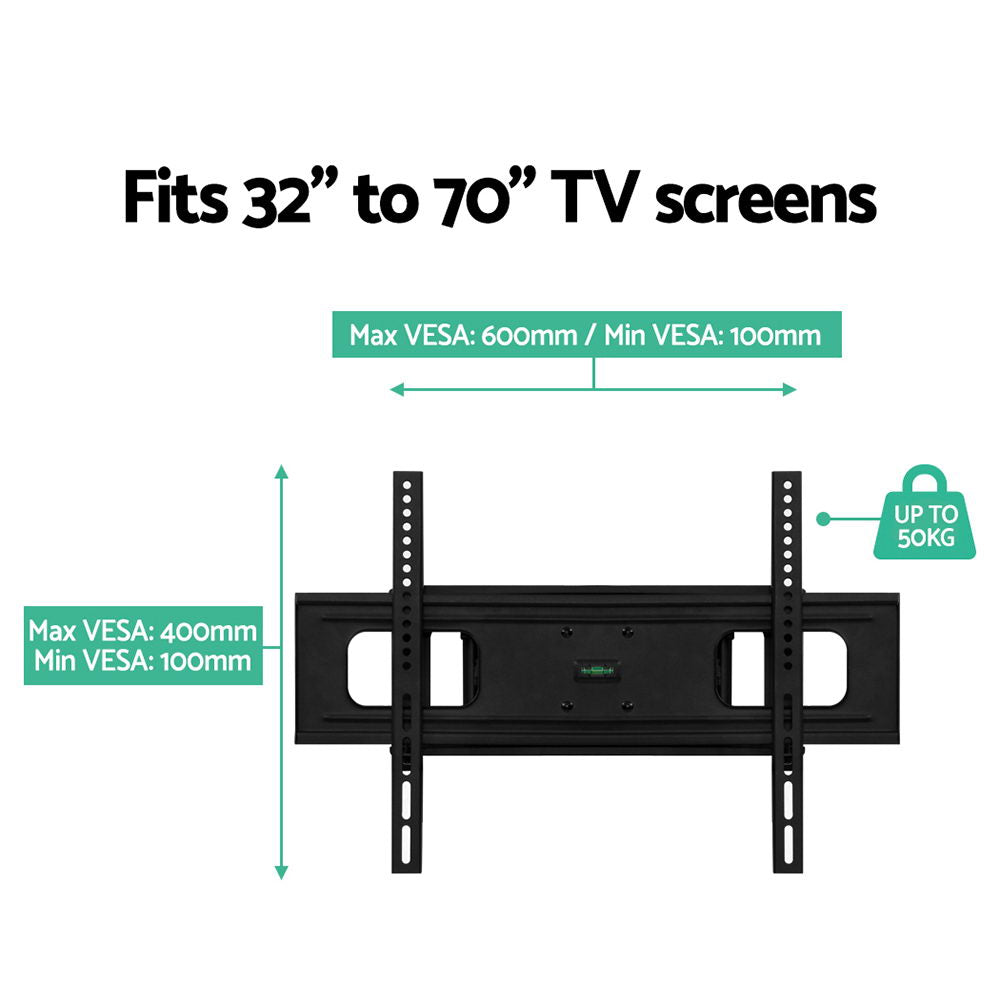 Marlook TV Wall Mount Bracket for 32"-70" LED LCD TVs Full Motion Strong Arms