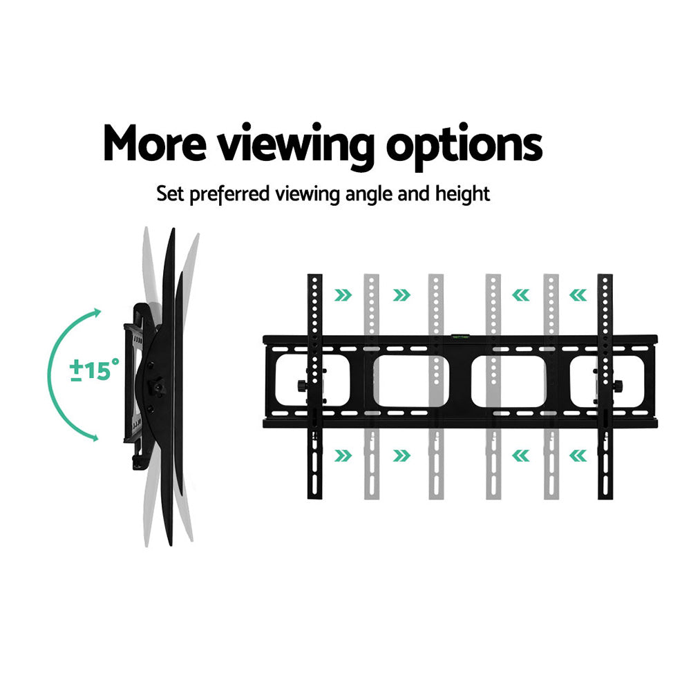 Marlook TV Wall Mount Bracket for 42"-90" LED LCD TVs Tilt Slim Flat Low Profile
