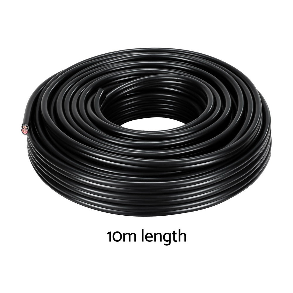 Marlook 4MM 10M Twin Core Wire Electrical Cable Extension Car 450V 2 Sheath