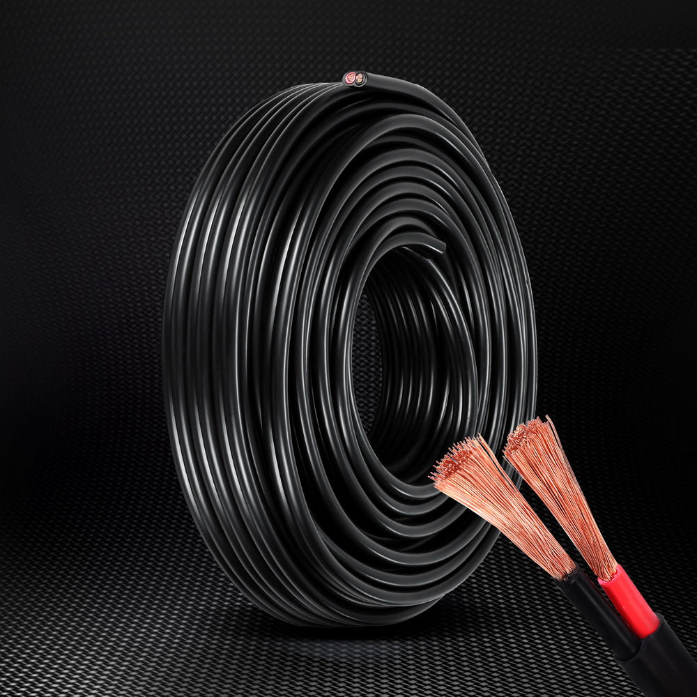 Marlook 4MM 10M Twin Core Wire Electrical Cable Extension Car 450V 2 Sheath
