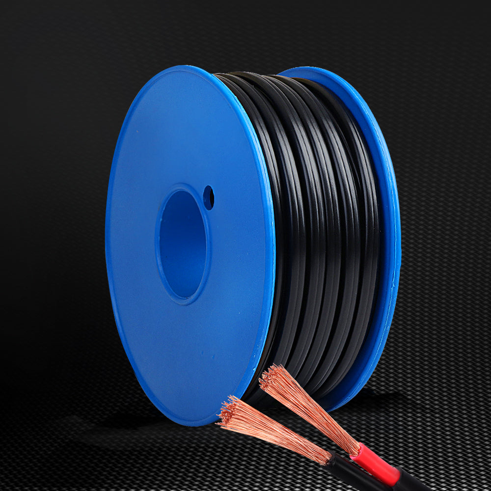 Marlook 4MM 30M Twin Core Wire Electrical Cable Extension Car 450V 2 Sheath