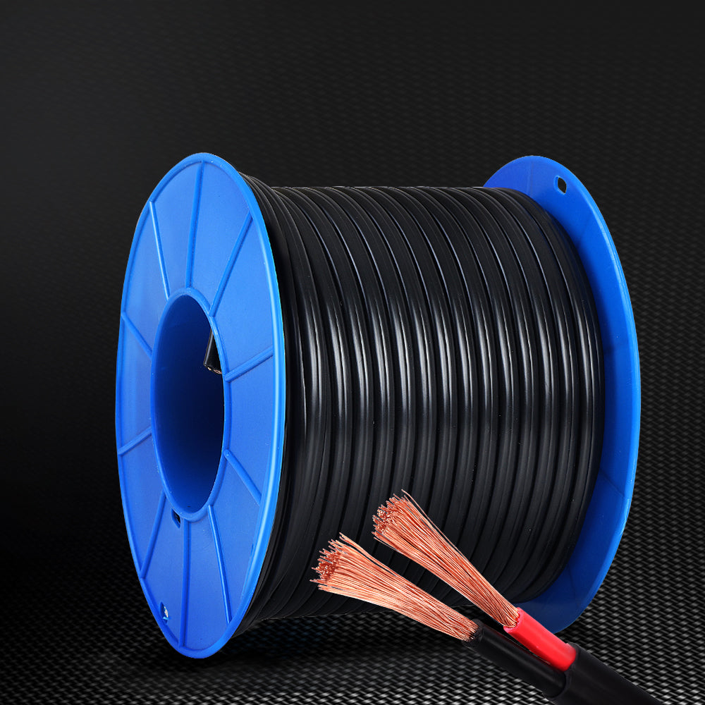 Marlook 6MM 60M Twin Core Wire Electrical Cable Extension Car 450V 2 Sheath