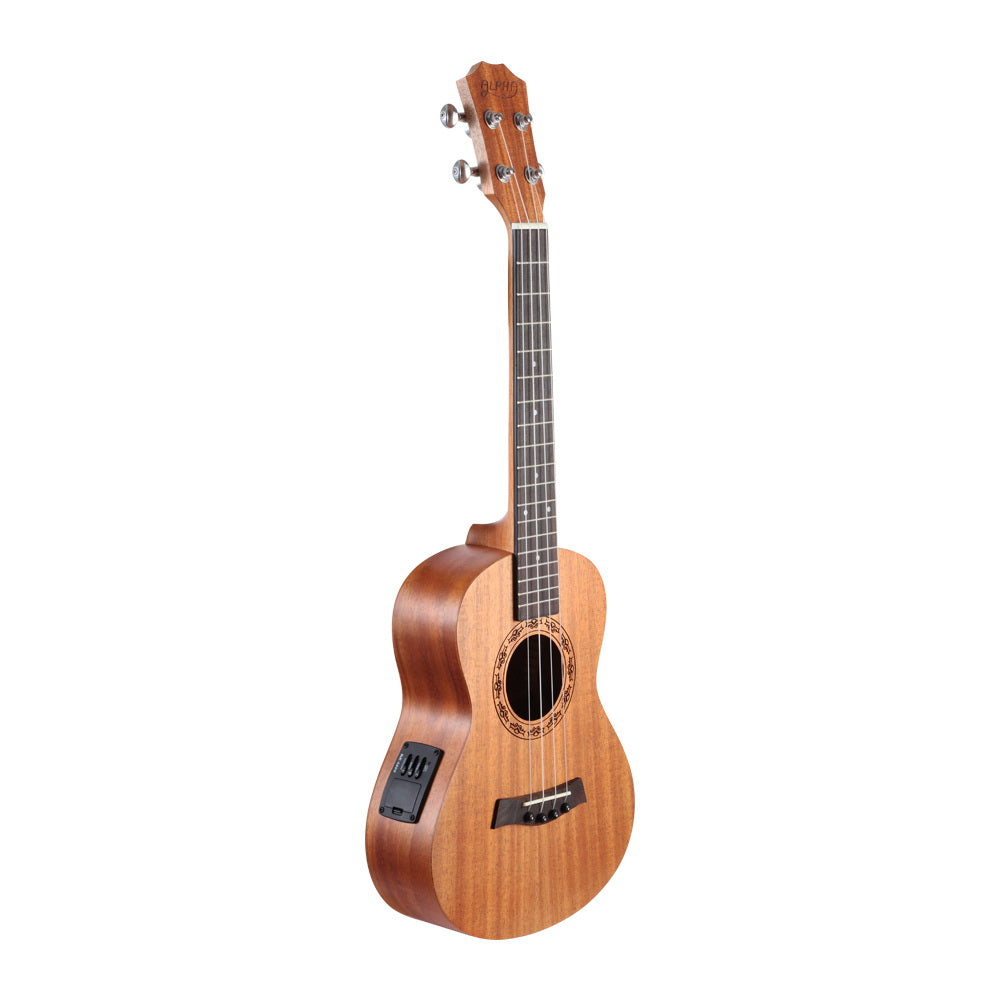 Marlook 26" Ukulele Equaliser Natural Mahogany Tenor Beginner Gift w/ Bag