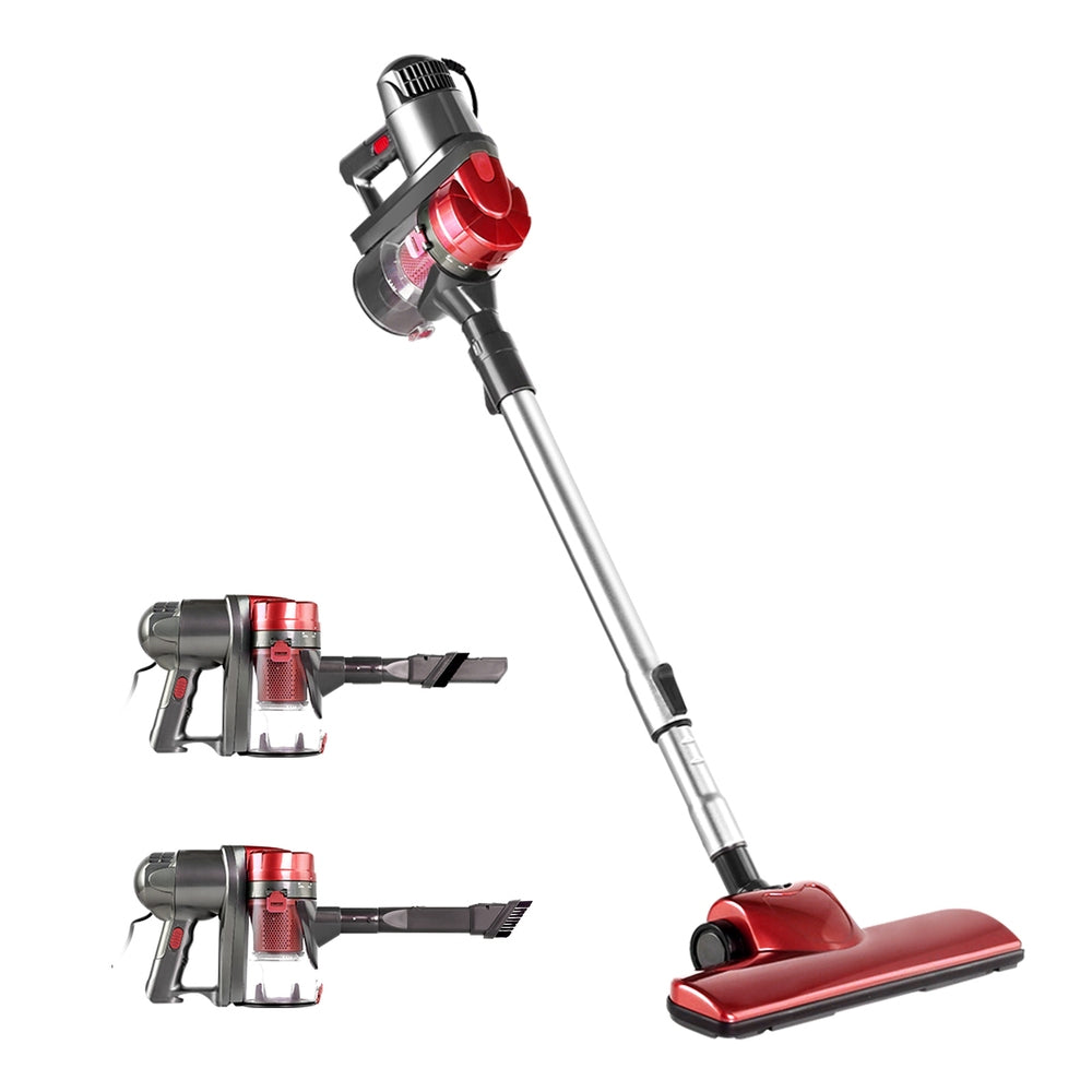 Marlook Stick Vacuum Cleaner Handheld Corded 450W Red