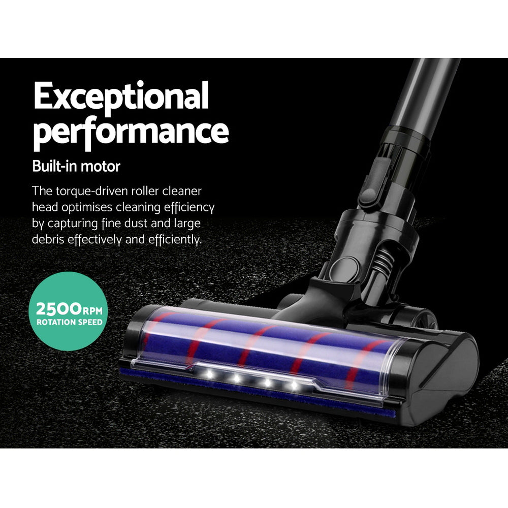 Marlook Stick Vacuum Cleaner Motorised Roller Brush Head