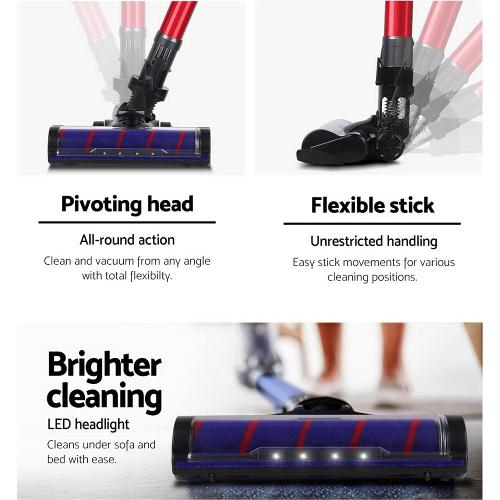 Marlook Stick Vacuum Cleaner Motorised Roller Brush Head