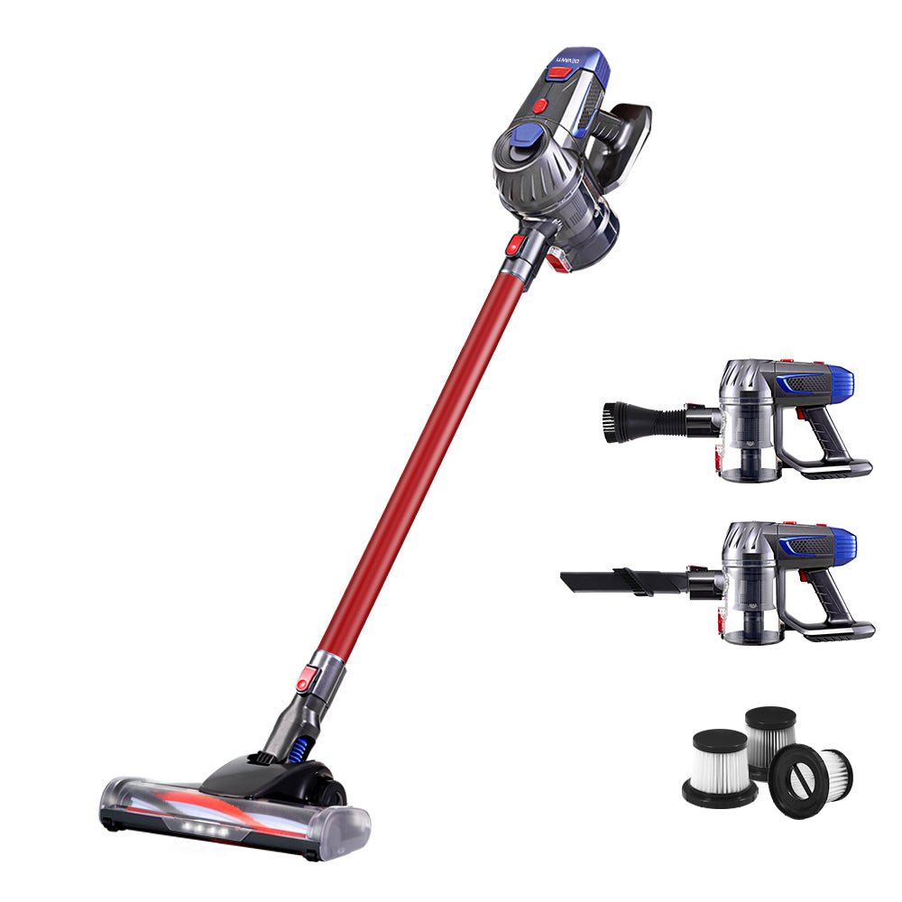 Marlook Stick Vacuum Cleaner HEPA Filter Red 150W