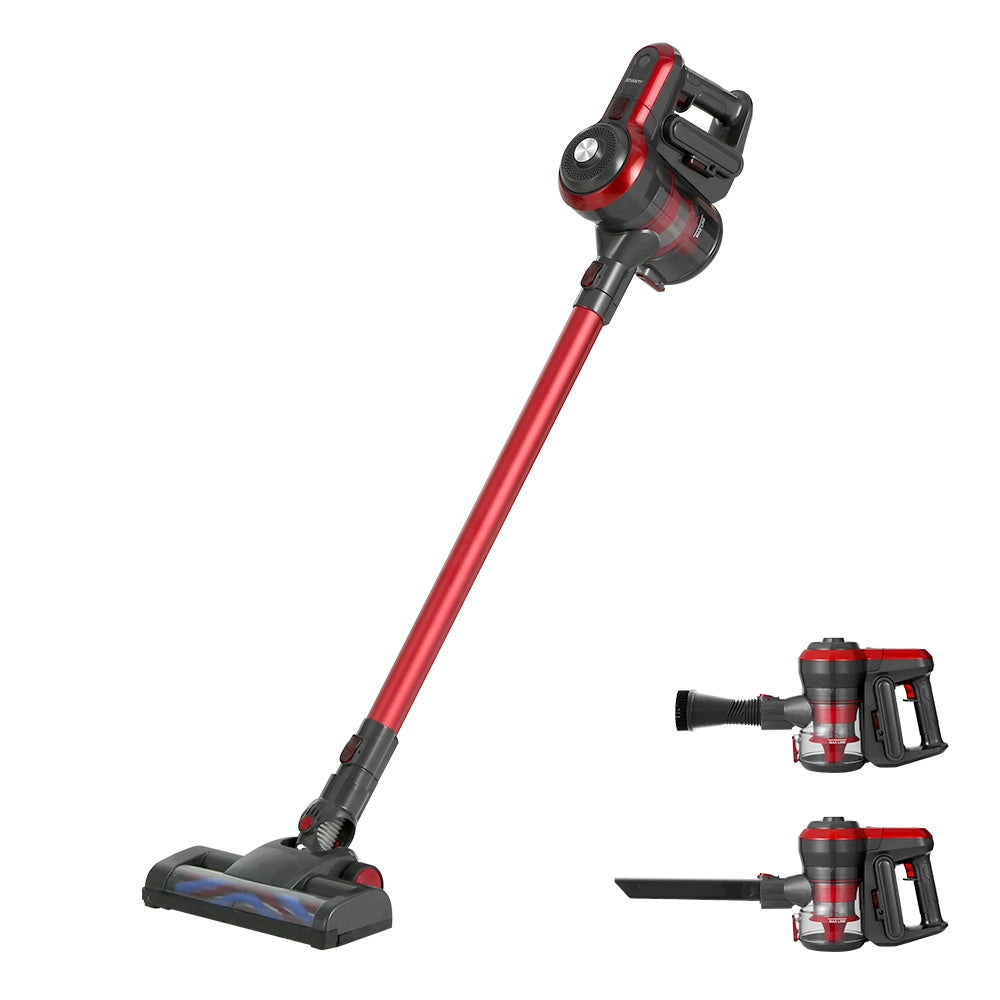 Marlook Stick Vacuum Cleaner Brushless Cordless 250W Red