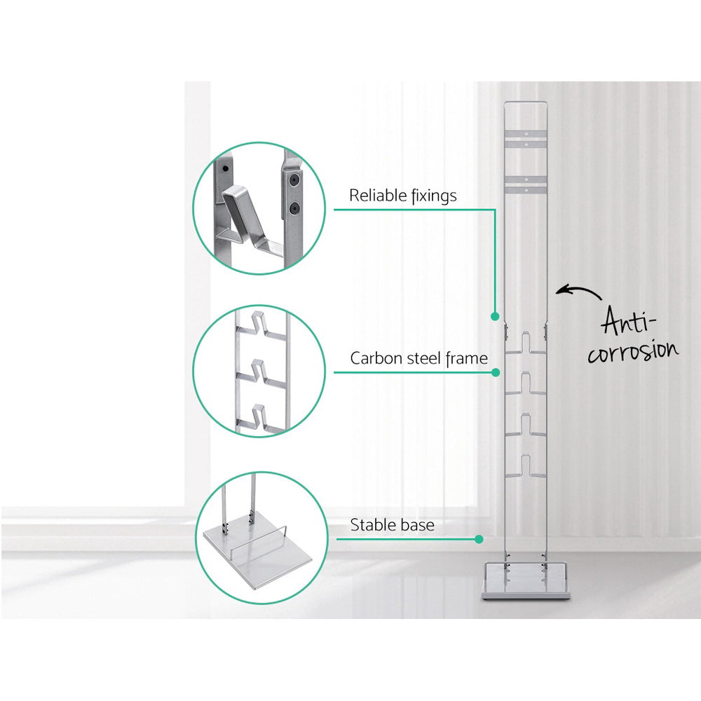 Marlook Freestanding Dyson Vacuum Cleaner Stand for V6 7 8 10 11 Silver