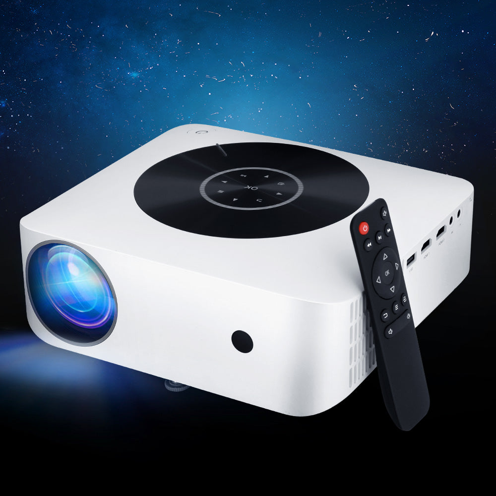 Marlook Bluetooth Video Projector WIFI 1080P Home Theater HDMI Touch Screen
