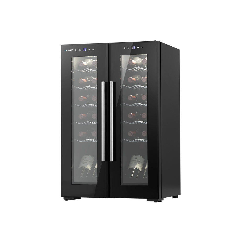 Marlook Wine Fridge Cooler Dual Zone 24 Bottles
