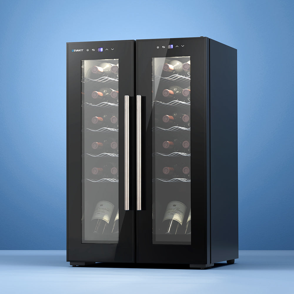 Marlook Wine Fridge Cooler Dual Zone 24 Bottles