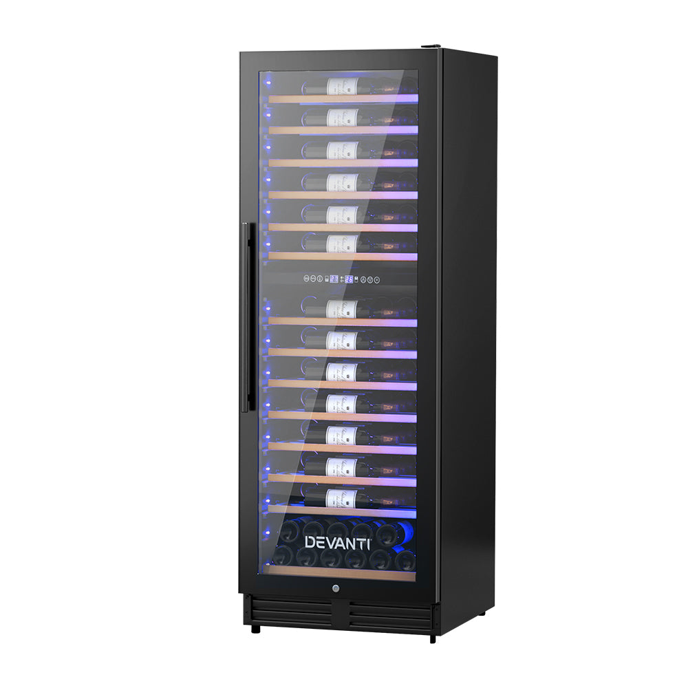 Marlook Wine Fridge Cooler Dual Zone 128 Bottles