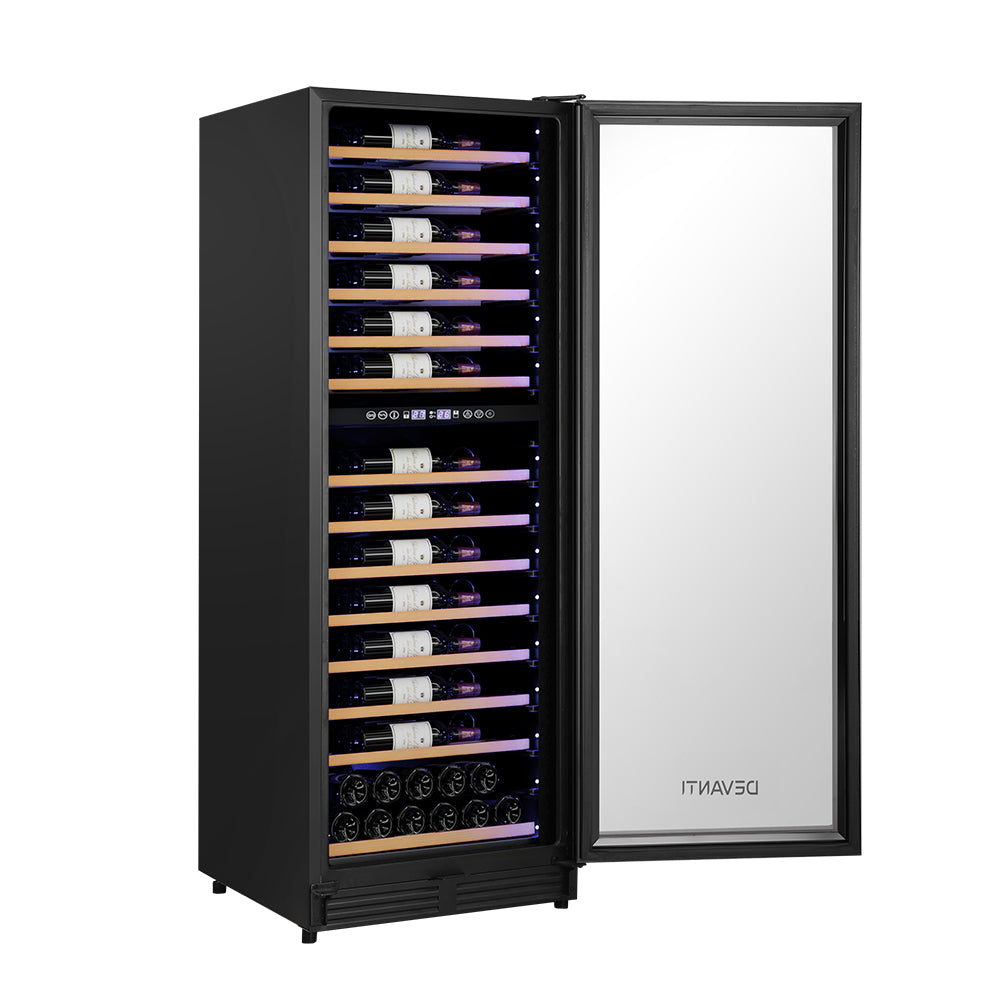 Marlook Wine Fridge Cooler Dual Zone 128 Bottles