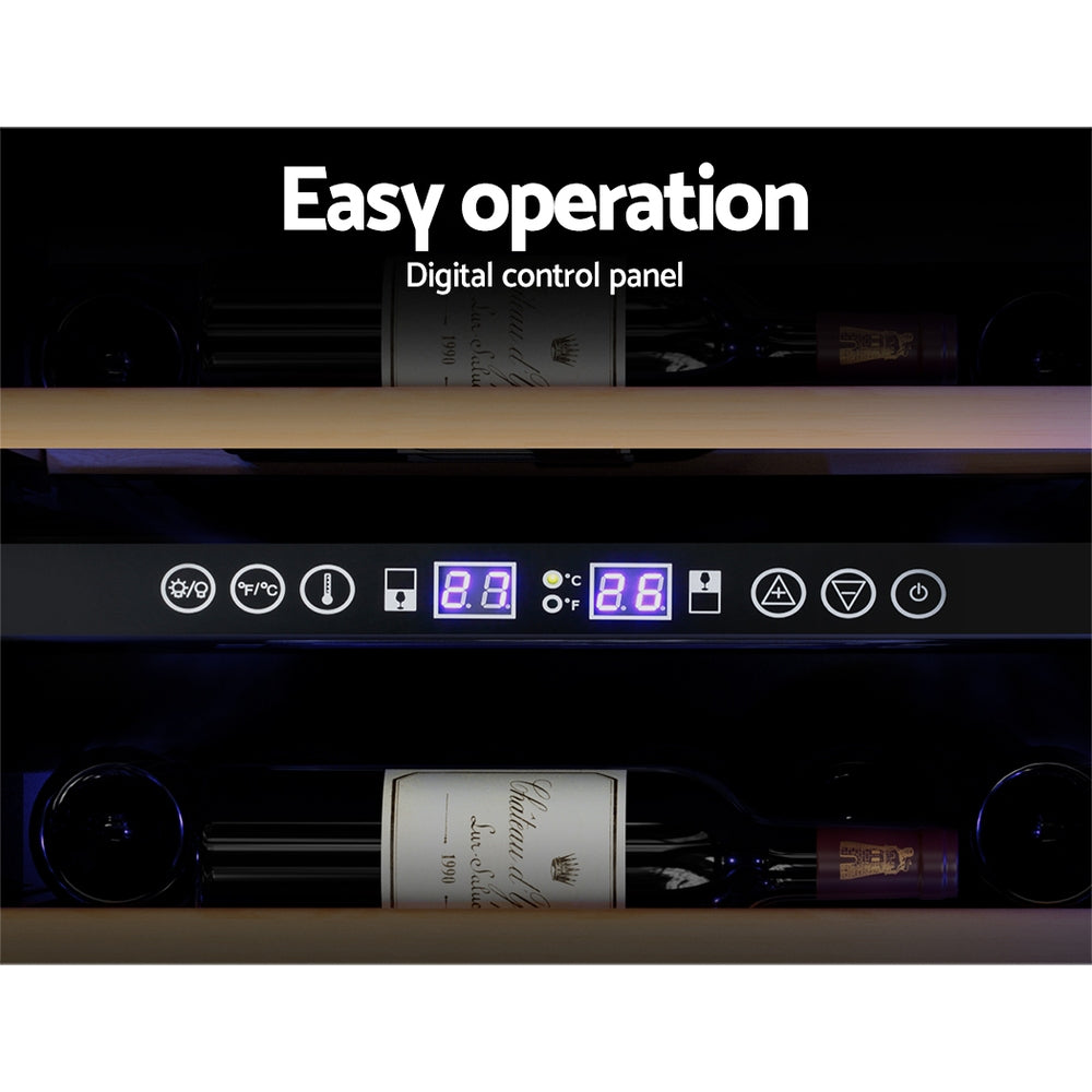 Marlook Wine Fridge Cooler Dual Zone 128 Bottles
