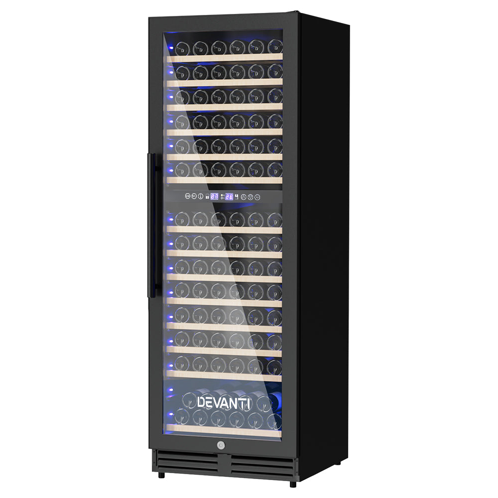 Marlook Wine Fridge Cooler Dual Zone 154 Bottles